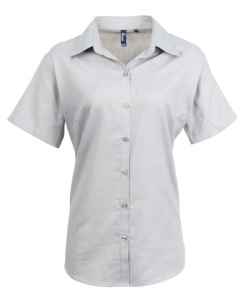 Camasa WOMEN'S SHORT SLEEVE SIGNATURE OXFORD BLOUSE - Img 5