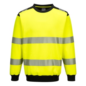Hanorac cu guler PW3 Hi-Vis - Img 1