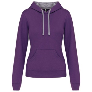 Hanorac LADIES’ CONTRAST HOODED SWEATSHIRT - Img 12