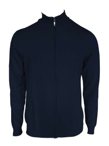 Hanorac MEN’S FULL ZIP CARDIGAN FINE GAUGE COTTON - Img 4