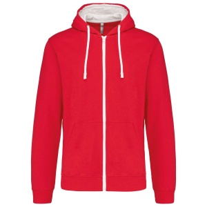 Hanorac MEN'S CONTRAST HOODED FULL ZIP SWEATSHIRT - Img 5