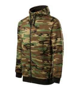 Hanorac pentru bărbaţi Camo Zipper C19 - Img 4