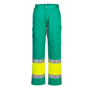 Pantaloni de serviciu Hi-Vis Lightweight Contrast clasa 1 - Img 1