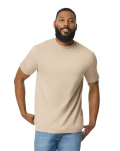 SOFTSTYLE™ MIDWEIGHT ADULT NO LABEL ENZYME WASH T-SHIRT - Img 3