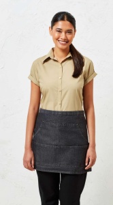 Sort JEANS STITCH DENIM WAIST APRON - Img 2
