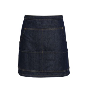 Sort JEANS STITCH DENIM WAIST APRON - Img 3