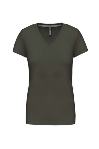 Tricou LADIES' SHORT-SLEEVED V-NECK T-SHIRT - Img 8