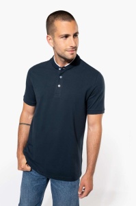 Tricou Polo MEN'S SHORT SLEEVE POLO SHIRT WITH MANDARIN COLLAR - Img 3