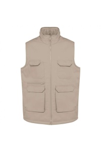 Vesta UNISEX PADDED MULTI-POCKET POLYCOTTON VEST - Img 9