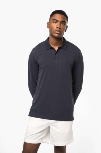 Bluza Polo MEN’S ORGANIC 180 PIQUÉ POLO SHIRT LONG SLEEVES - Img 3