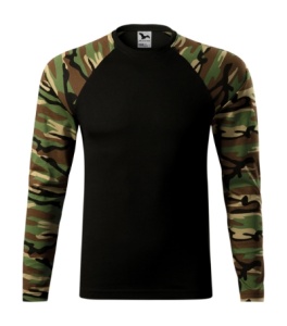 Bluza unisex Camouflage LS 166 - Img 5