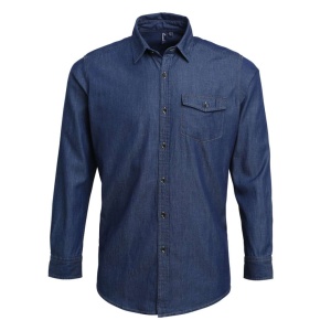 Camasa MEN’S JEANS STITCH DENIM SHIRT