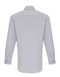 Camasa MEN'S STRETCH-FIT COTTON POPLIN LONG SLEEVE SHIRT - Img 8