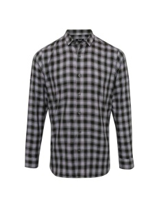 Camasa 'MULLIGAN' CHECK - MEN'S LONG SLEEVE COTTON SHIRT - Img 1