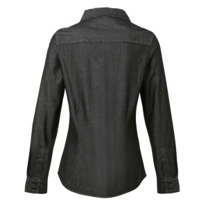 Camasa WOMEN'S JEANS STITCH DENIM SHIRT - Img 4