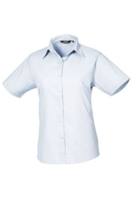 Camasa WOMEN'S SHORT SLEEVE POPLIN BLOUSE