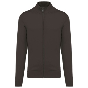 Cardigan tricotat bărbați cu fermoar