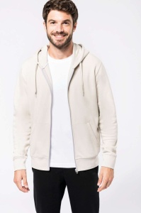 Hanorac MEN'S ECO-FRIENDLY HOODED SWEATSHIRT WITH ZIP FASTENING - Img 2