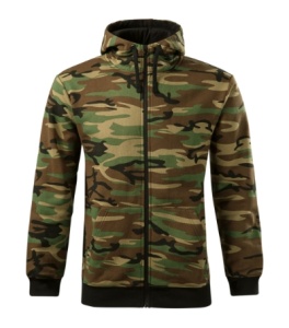 Hanorac pentru bărbaţi Camo Zipper C19 - Img 5