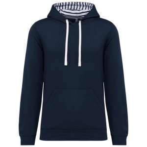 Hanorac UNISEX CONTRAST PATTERNED HOODED SWEATSHIRT - Img 3