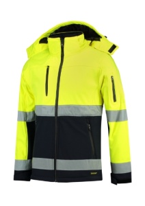 Jachetă softshell unisex Bi-color EN ISO 20471 Softshell T52 - Img 2