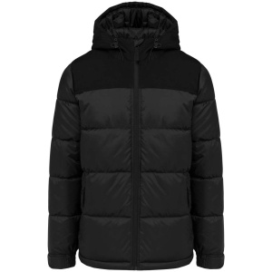 Jacheta UNISEX BI-TONE PADDED JACKET WITH HOOD