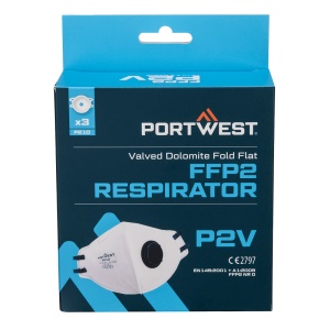 Masca cu valva de respiratie Dolomite FFP2 (Pk3)