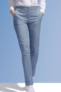 Pantaloni SOL'S JARED WOMEN - SATIN STRETCH TROUSERS - Img 3