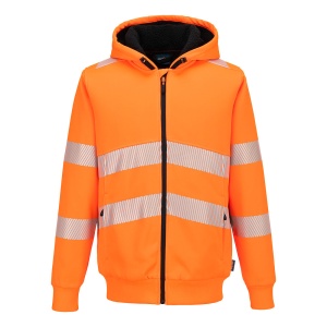 PW321 Hanorac de iarnă cu fermoar Hi-Vis