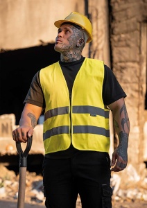 SAFETY VEST WITH ZIPPER \"COLOGNE\"