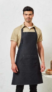 Sort JEANS STITCH DENIM BIB APRON - Img 2