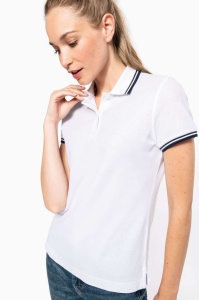 Tricou Polo LADIE'S 2 STRIPED SHORT SLEEVED POLOSHIRT - Img 3
