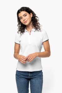 Tricou Polo LADIES' SHORT-SLEEVED PIQUÉ KNIT POLO SHIRT - Img 3