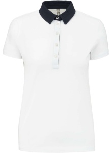 Tricou Polo LADIES' TWO-TONE JERSEY POLO SHIRT - Img 1