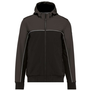 UNISEX 3-LAYER TWO-TONE BIONIC SOFTSHELL JACKET - Img 2