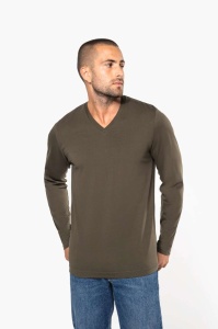 Bluza MEN'S LONG-SLEEVED V-NECK T-SHIRT - Img 3