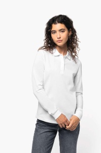 Bluza Polo LADIES’ ORGANIC 180 PIQUÉ POLO SHIRT LONG SLEEVES - Img 2