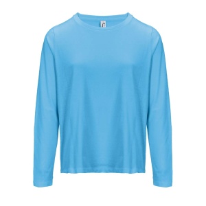 Bluza SOL'S MONARCH WOMEN - LONG SLEEVE T-SHIRT WITH ROUND NECK