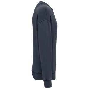 Bluza UNISEX WASHED EFFECT OVERSIZE ROUND NECK SWEATSHIRT - Img 5