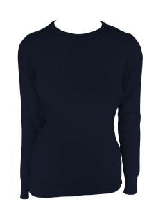Bluza WOMEN’S CREW NECK FINE GAUGE COTTON PULLOVER - Img 3
