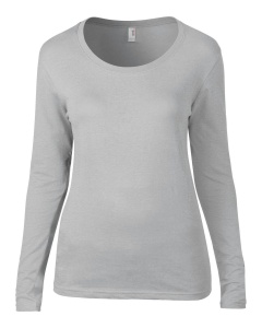 Bluza WOMEN’S FEATHERWEIGHT LONG SLEEVE SCOOP TEE - Img 1