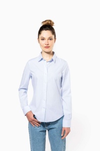 Camasa LADIES’ LONG-SLEEVED COTTON POPLIN SHIRT