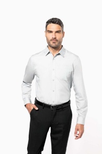 Camasa MEN'S LONG-SLEEVED COTTON POPLIN SHIRT - Img 3