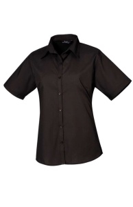 Camasa WOMEN'S SHORT SLEEVE POPLIN BLOUSE - Img 4