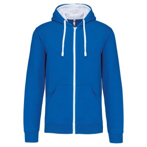 Hanorac MEN'S CONTRAST HOODED FULL ZIP SWEATSHIRT - Img 6