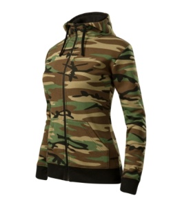 Hanorac pentru damă Camo Zipper C20 - Img 4