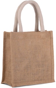 JUTE CANVAS TOTE - SMALL - Img 8