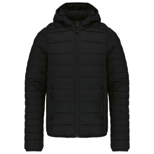 KIDS' LIGHTWEIGHT HOODED PADDED JACKET