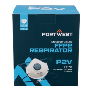 Masca cu valva de respiratie FFP2 (Pk10)
