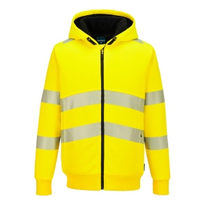 PW321 Hanorac de iarnă cu fermoar Hi-Vis - Img 1